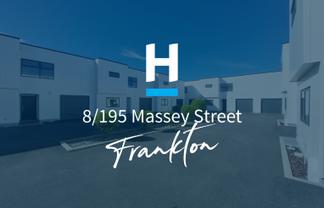 8/195 Massey Street, Frankton