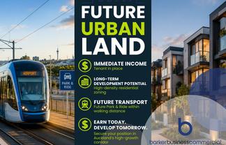Future Urban Investment with Income While You Wait