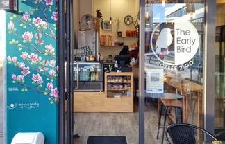 Café in Central Rotorua with 4.9 Google review