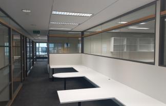 Elevated CBD office with panoramic views