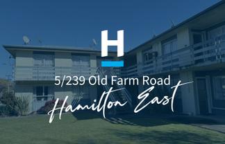 5/239 Old Farm Road, Hamilton East