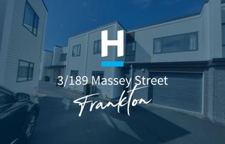 3/189 Massey Street, Frankton