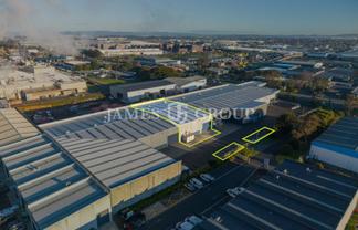Heavy Industrial Facility with Gantry Crane