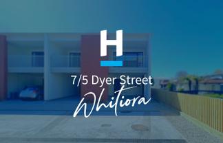 7/5 Dyer Street, Whitiora