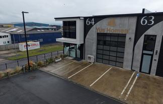 Modern industrial office and workshop