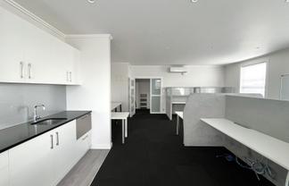 Corner office with city views