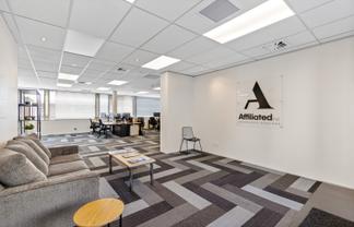 Ground floor office with valuable on-site storage