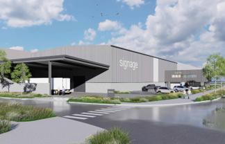 2,850sqm new build Spedding industrial