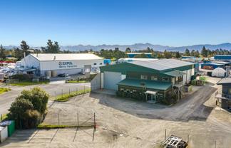 Modern industrial facility, 90% NBS