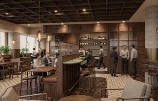 Modern Workspace on Waterfront