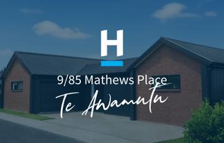 9/85 Mathews Place, Te Awamutu