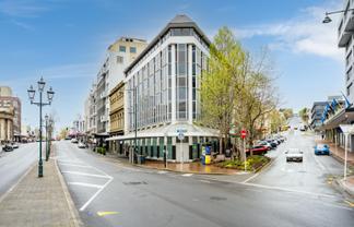 Landmark Corner Address in Dunedin's Exchange