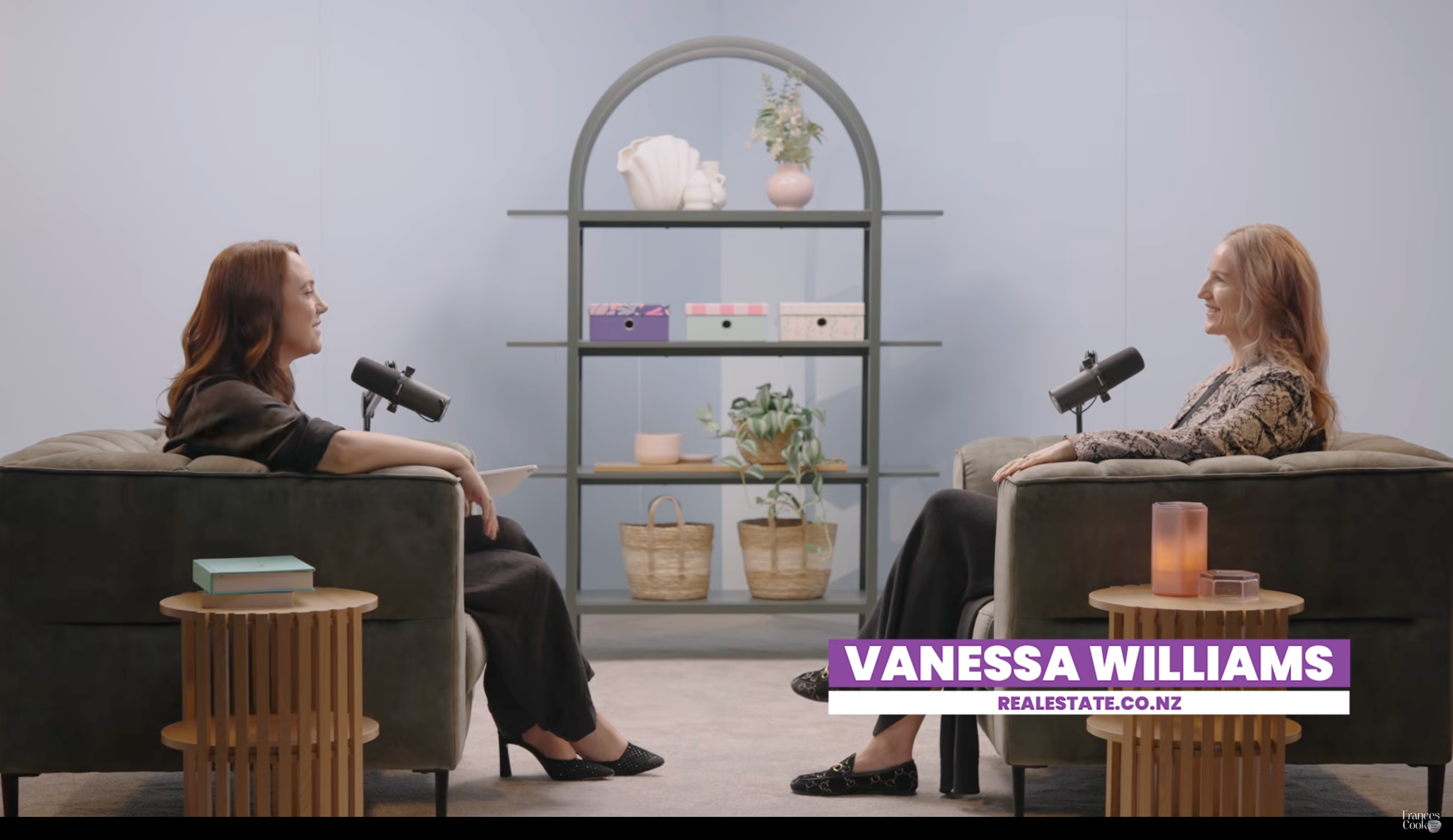 vanessa williams and frances cook on the making cents podcast