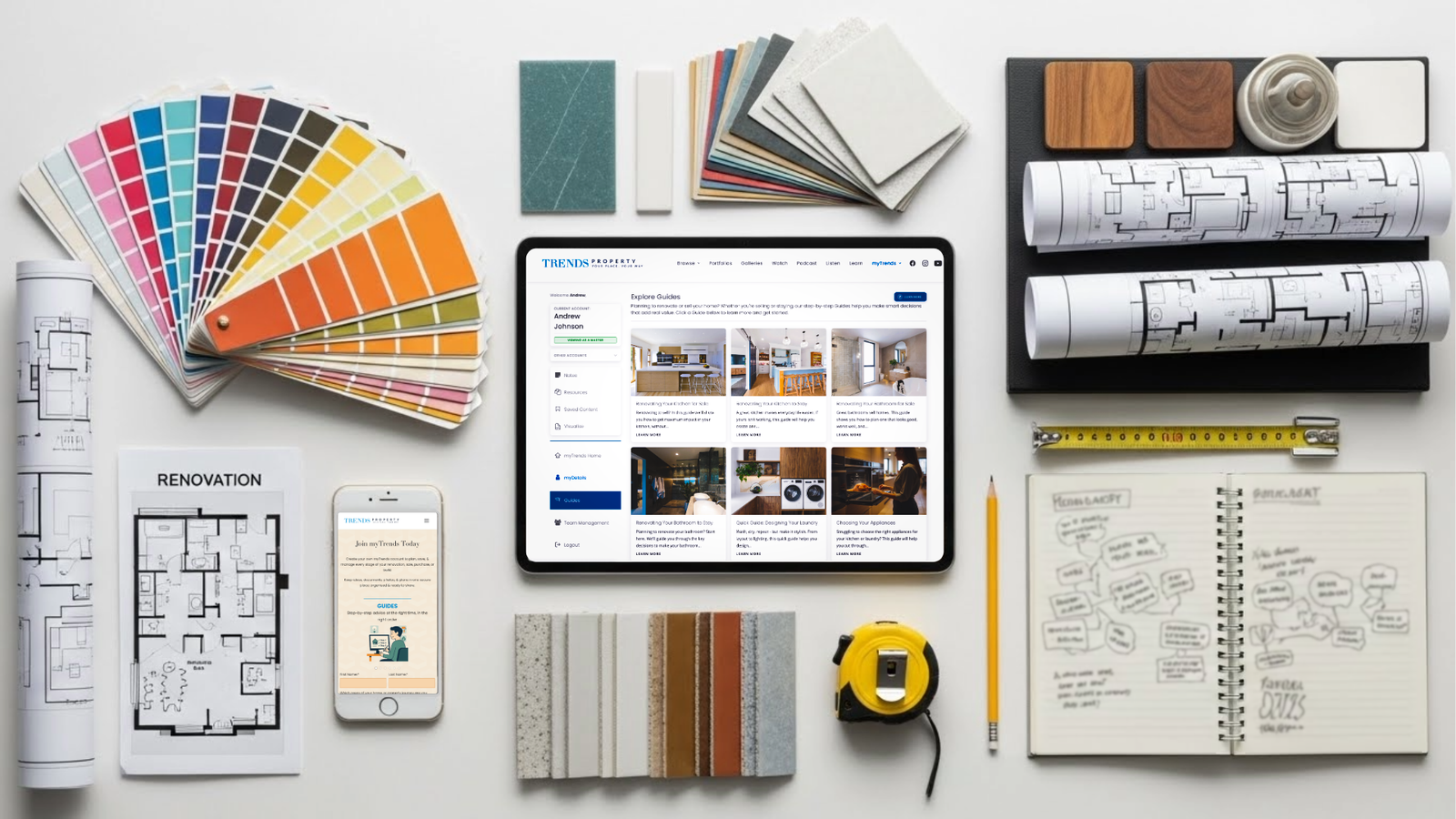 myTrends Property dashboard