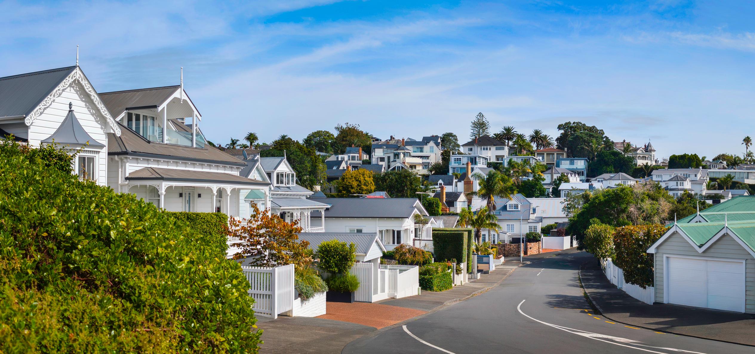 Suburban Ponsonby street