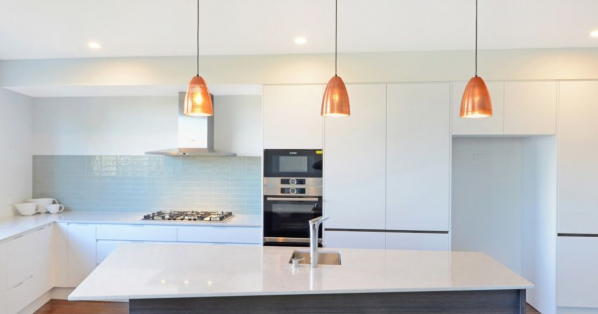 Modern design kitchen renovation on a budget