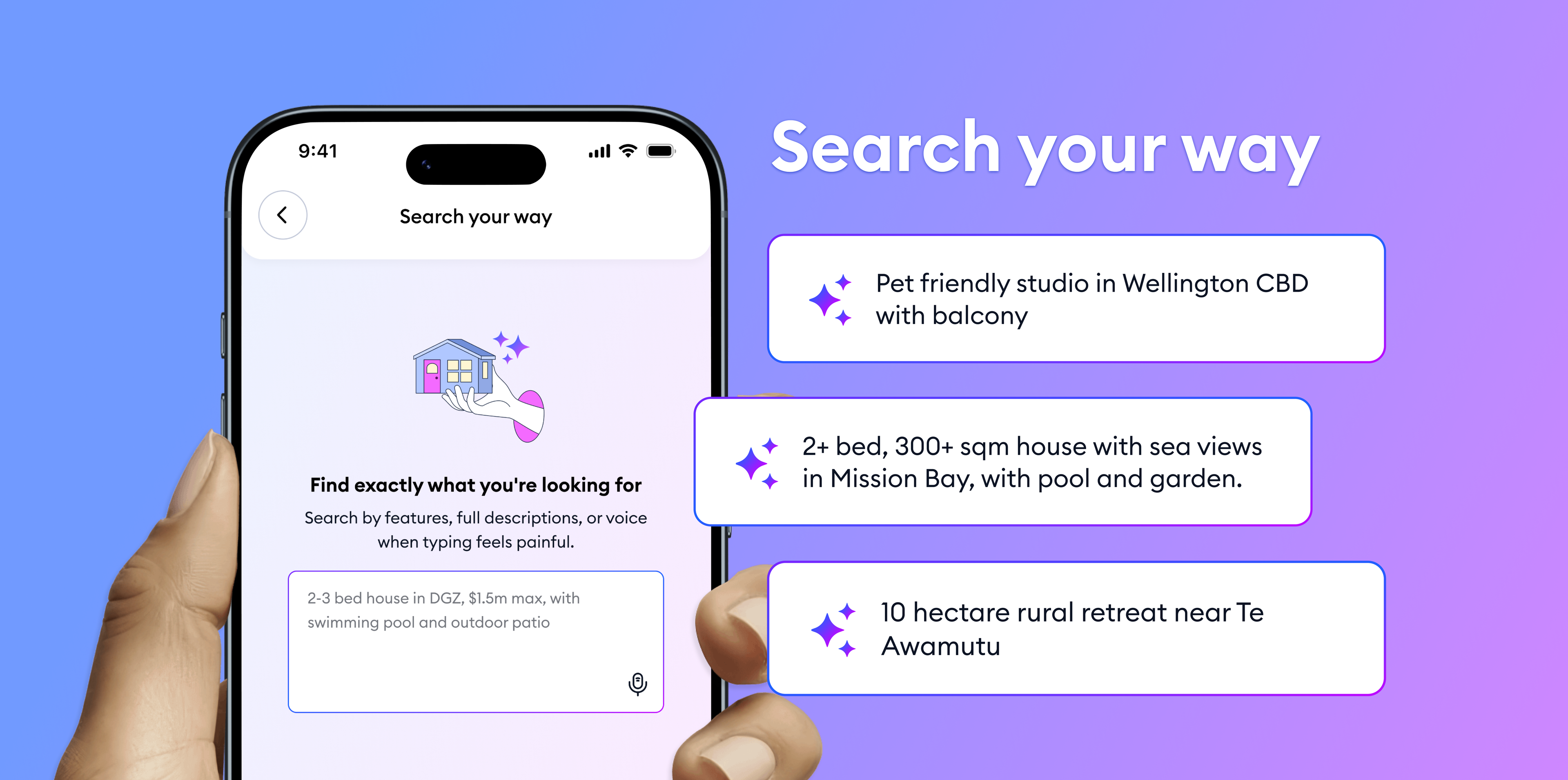 ai voice search now live on realestate.co.nz app